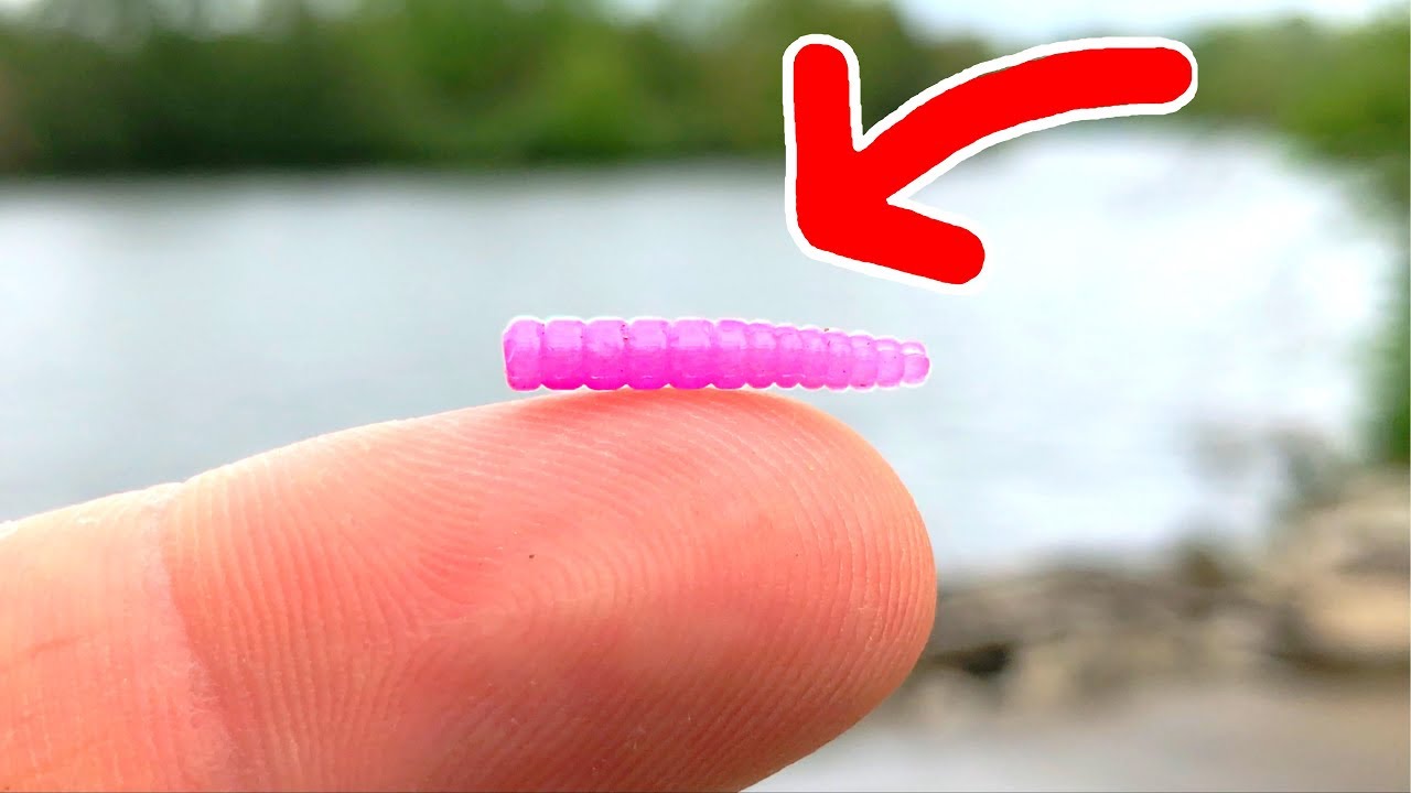 MICROSCOPIC Lure Challenge!!! - The SMALLEST Jig in the WORLD