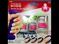 KISS BRUSH-ON GEL NAIL KIT - Tutorial ( Uñas de gel en nuestra propia casa)