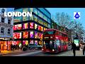Walking THE Most Expensive Streets of London | Mayfair & Oxford Street | 4K HDR Winter Walk
