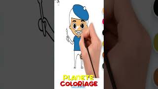 Colorier Un Artistwe -  Planet Coloriage