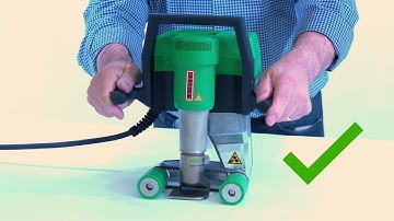 LEISTER UNIDRIVE 500 - Tutorial - Change driving direction - PLASTRAL