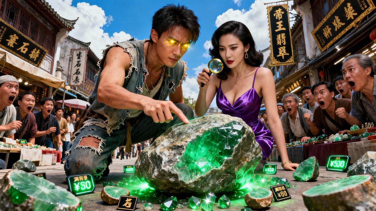 【完結】🔥盲人竟能開出天價玉石？看我如何利用透視異能發家致富