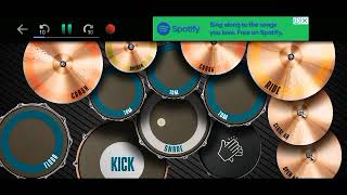 Dj India Vaaste Viral Tiktok-Cover real drum