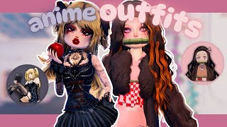 MAKING ANIME CHARACTERS IN DRESS TO IMPRESS! screenshot 3