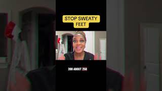 How To Stop Sweaty Feet