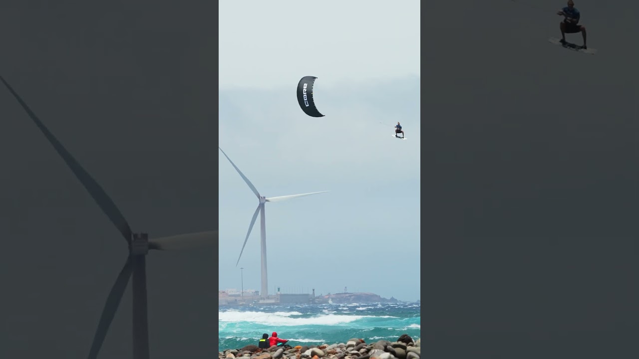 Perfect S-loop #gka ##watersport #bigair #grancanaria