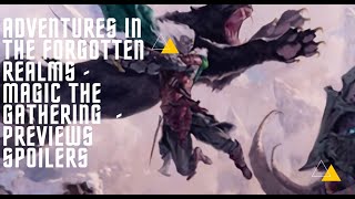 Adventures in the Forgotten Realms - Magic the Gathering    PREVIEWS SPOILERS #1