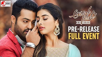 Aravindha Sametha Pre Release Event  | Jr NTR | Pooja Hegde | Trivikram | Thaman S | J Media