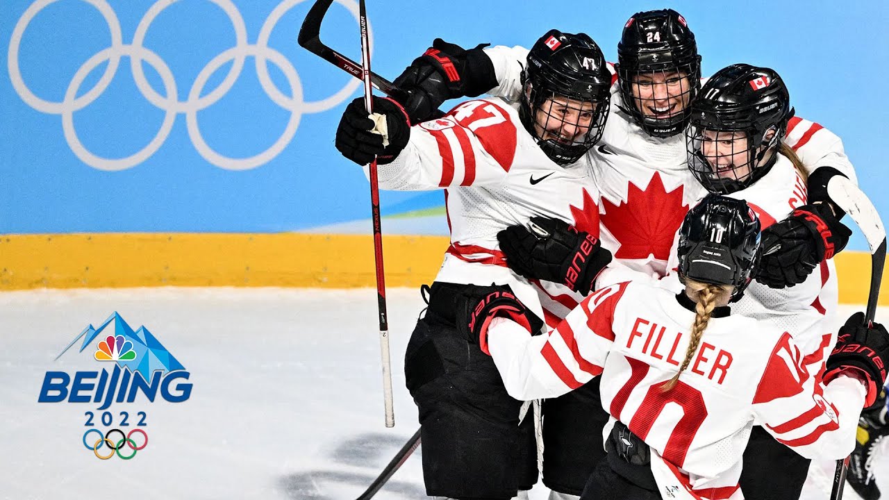 2022 Winter Olympics women's hockey: Canada tops Team USA 3-2 ...