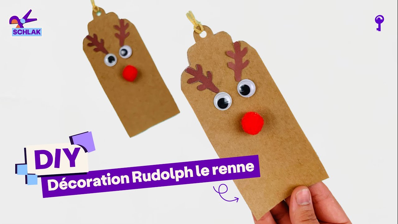 TUTO DIY DECO NOEL COMMENT FAIRE RUDOLPH LE RENNE ? DIY NOEL FACILE