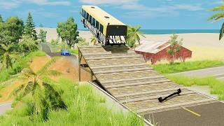 Mobil vs Ramp #18 - BeamNG Drive