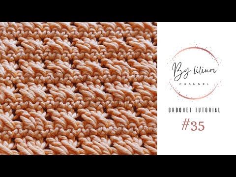 Crochet stitch tutorial #35 | FAST and EASY crochet pattern for BABY BLANKETS