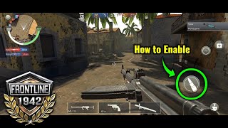 How to enable Fire button in WW2 Frontline 1942 | Auto shooting  disabled option screenshot 3
