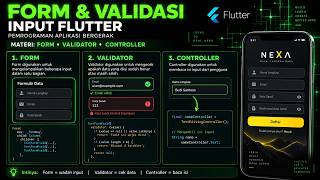 Flutter Form & Input Validation | TextFormField, FormKey, Controller & Validator