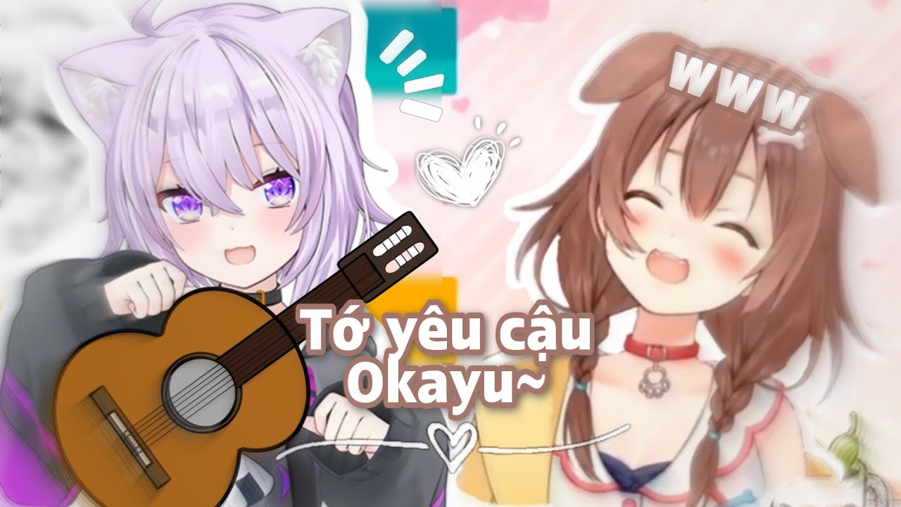 Bài hát Okayu sáng tác cho Korone + Phản ứng của Korone ♪ [OkaKoro là Công lý || Hololive Vietsub]