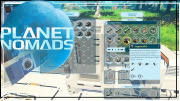 ★ Jetpack Mk2 is awesome - Ep 6 - Planet Nomads early access gameplay (let