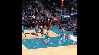 Bam Adebayo Attacking the Rim Early vs. the Hornets