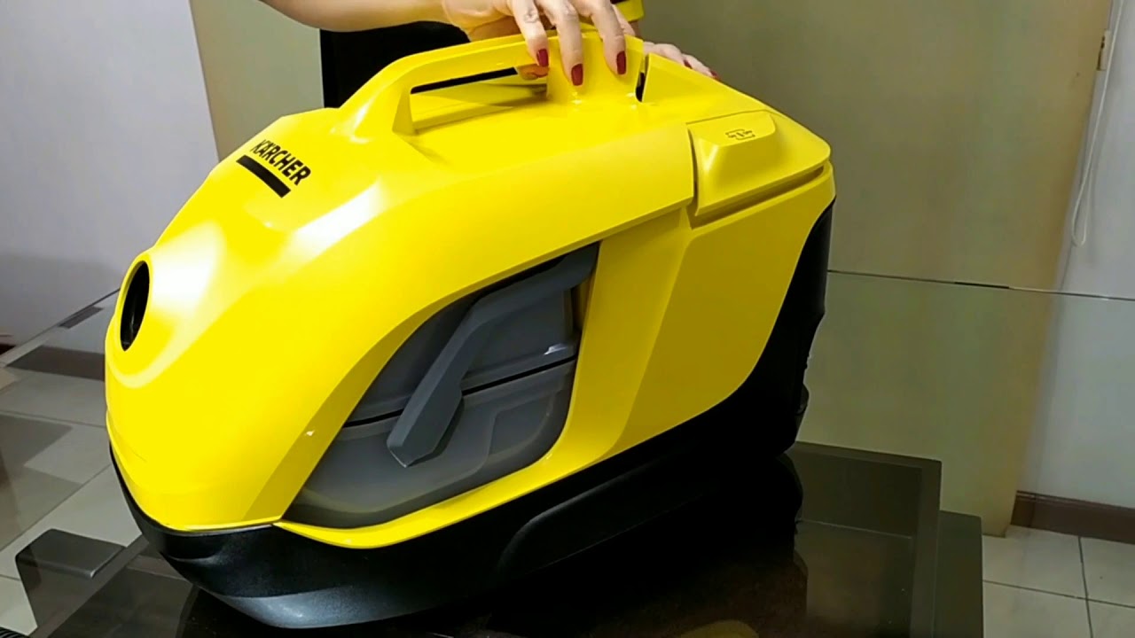Aspiradora Karcher DS 5800 Unboxing - YouTube