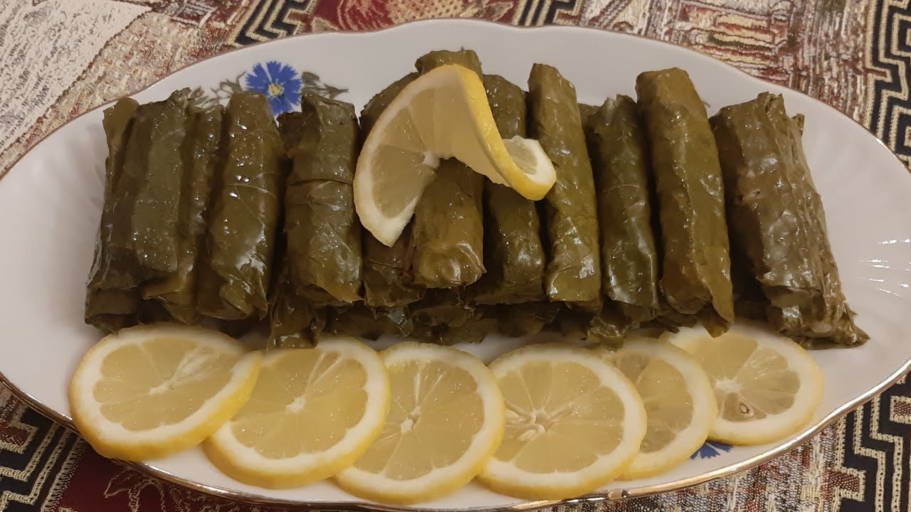 Բրնձով տոլմա  Толма с рисом  Rice dolma