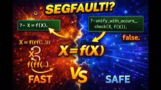 N-Prolog　Occurs check in Prolog explained (and why it matters)