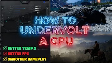 How to Undervolt Your GPU Like a Pro (Cooler, Quieter, Faster!)