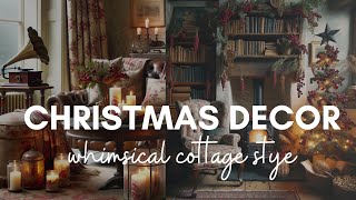 100+ Christmas Decor Vintage Cottage Ideas screenshot 4