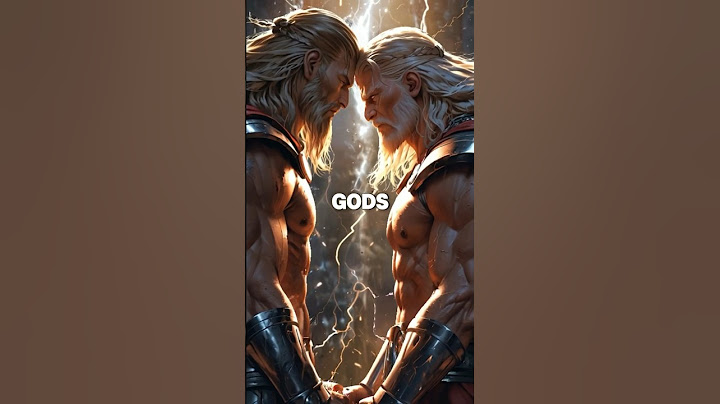 Who Would Win: Zeus vs Thor 💪⚡️ #shorts #zeus #thor #gods