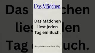 "Learn German: Simple sentences for daily routines"