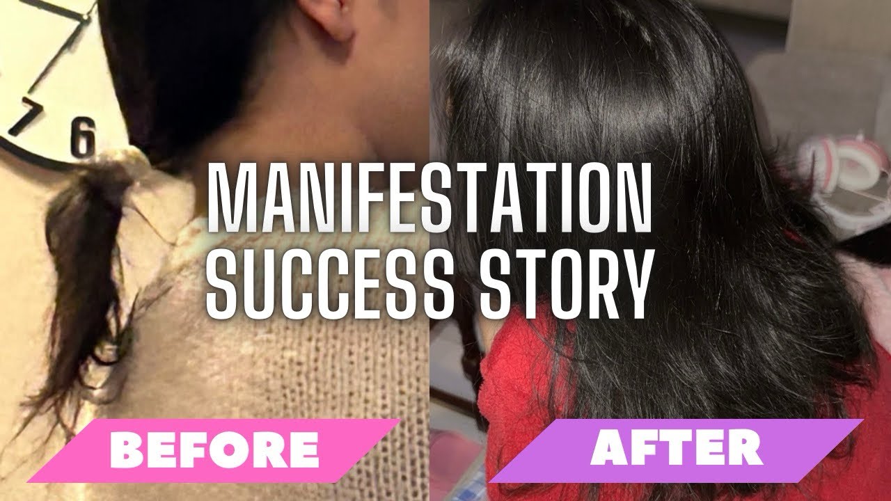 MY MANIFESTATION SUCCESS STORY: how I manifested my hair growth in ONE MONTH  | law of assumption