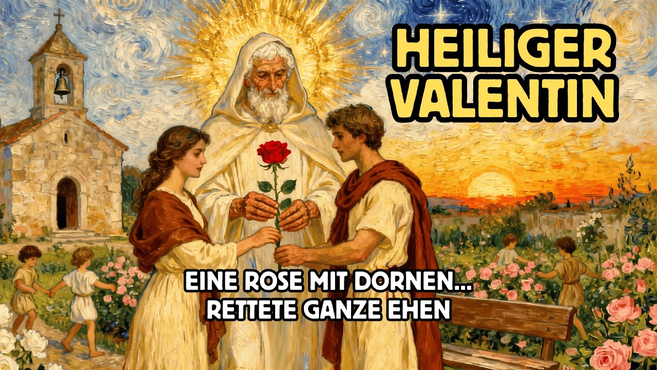 Heiliger Valentin: Die Unglaubliche Geschichte des Bischofs der Ehen mit einer Rose rettete