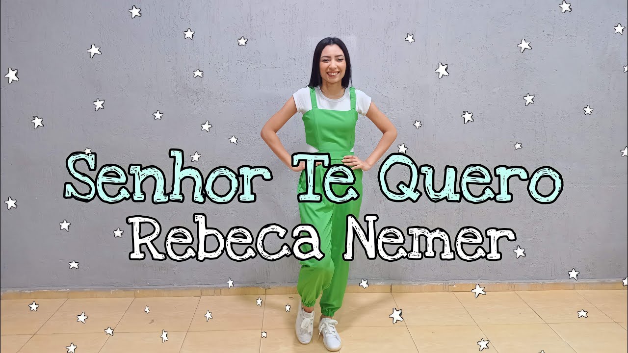 Senhor Te Quero Receba Nemer Coreografia Ana Soares #canalinfantil #dance #kids
