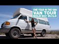 VAN TOUR: SOLO FEMALE DIY BUILD // 2001 Dodge Ram Van 3500