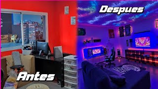 A fresh studio clean and ready for production. By @zero_beats #musicpro…   Dormitorio de gamer, Decoración de oficina en casa, Decoración de  habitación de juegos