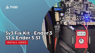 3v3 Fix Kit - Ender 3 S1 & Ender 5 S1 - Fix your LCD Corruption Issues