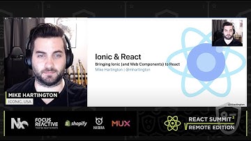 Bringing Ionic (and Web Components) to React – Mike Hartington