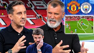 'ABSOLUTELY NO WAY', Roy Kean And Gary Neville FURIOUS with Referee 🔥🔥🔥