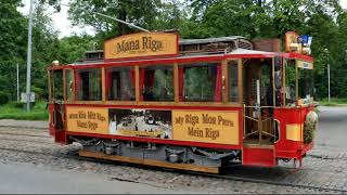 Retro Tram in Riga 1901