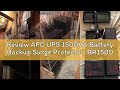 Review APC UPS 1500VA Battery Backup Surge Protector, BR1500G Backup Battery Power Supply with AVR