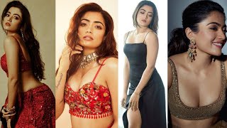 National Crush & Bollywood Beauty Rashmika Mandanna Hot, Sexy pictures collection