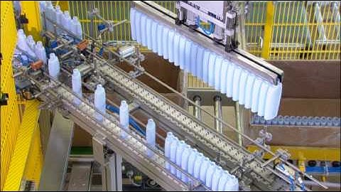 KUKA robots take to the bottle