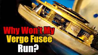 200-Year-Old Verge Fusee Pocket Watch – Full Restoration Begins