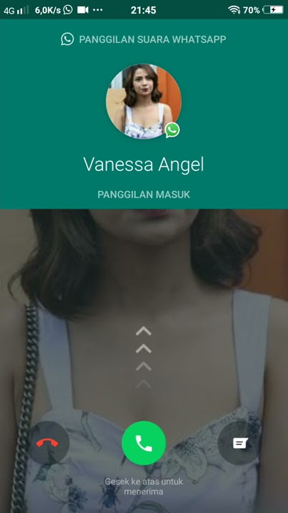 Vidio call Vanessa Angel