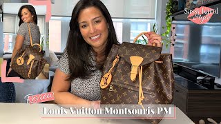 Review: Louis Vuitton Montsouris PM Backpack | What It Looks Like + What Fits Inside + Try On
