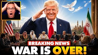 🚨Trump Stuns World: Announces PEACE DEAL With Iran: 'This Is the END. We Win, WWIII is Cancelled...'