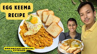 Egg Keema Recipe | Breakfast \u0026 Tiffin Special Episode | Sumi\u0026Suvi☁️