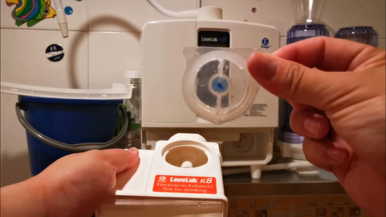 How to refill Electrolysis Enhancer to your Kangen K8? YouTube