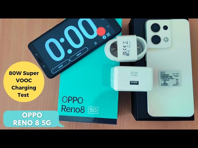 Oppo Reno 8 5G Charging Test - 80W Super Vooc Charge - Youtube