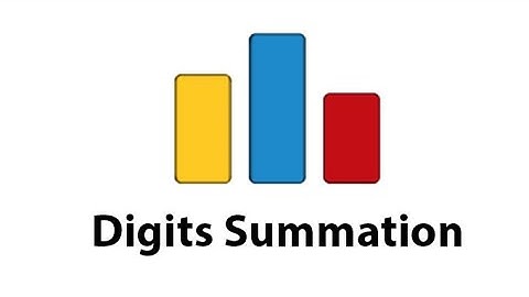 CodeForces : F. Digits Summation in Arabic