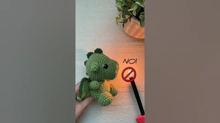 Fire-breathing #Crochet Dragon! | #amigurumi #crochetpatterns