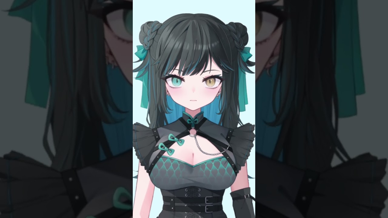 クイっとお首を傾げると…?#vtuber #shorts